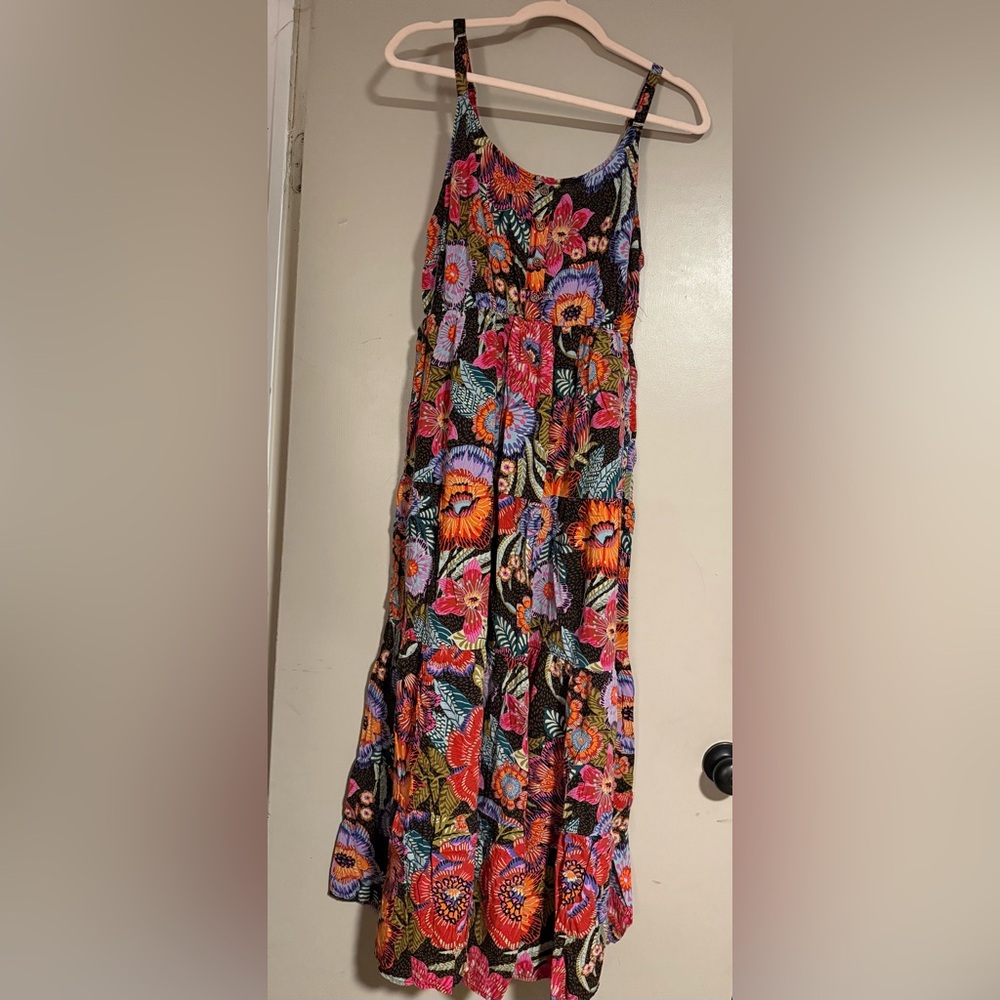 Torrid Multicolor Floral Dress with pockets
